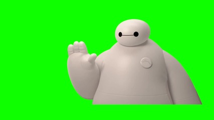 Big Hero 6 Baymax Green Screen