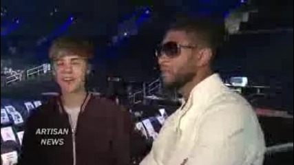 Justin Bieber Usher Preview Grammy Performance 