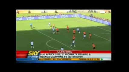 Fifa World Cup 2010: Netherlands vs Japan 1:0 