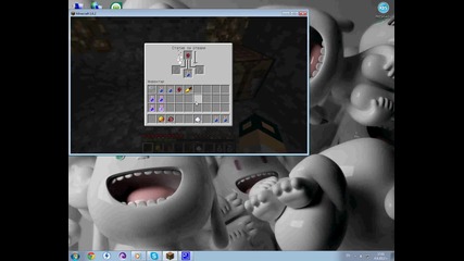 Minecraft урок:как да си направим статив за отвари и колба
