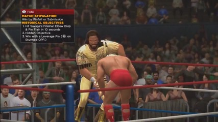 Wwe 2k14_ 30 Years of Wrestlemania_ Hulkamania Runs Wild - 9 (ric Flair vs Randy Savage)