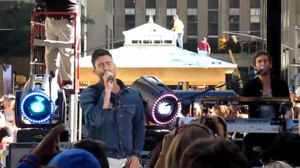 Maroon 5 - Misery (live) - Today Show - Hands All Over Tour