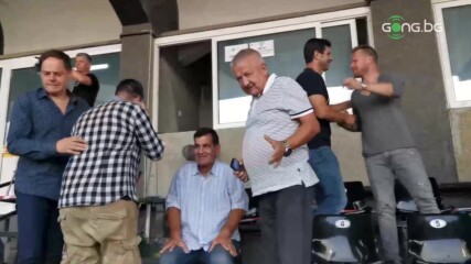 Христо Крушарски и Гонзо са на стадион "Славия"