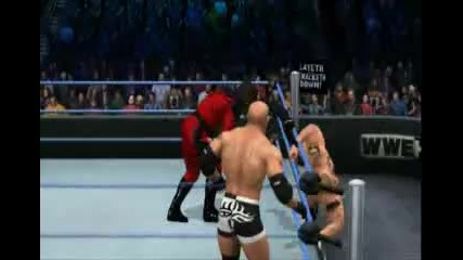 Team Lesnar vs. Team Goldberg - Smackdown vs. Raw 2011 (part 2/2) 