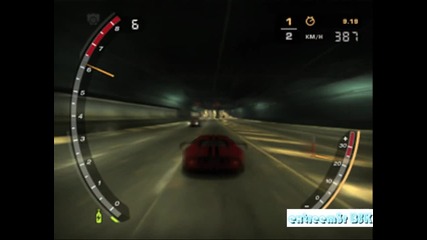 Need For Speed Most Wanted - Drag Record Seaside & Camden 14.41 
