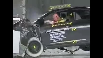 2010 Toyota Yaris Belta Echo Vitz (frontal Offset) Iihs 
