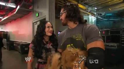 10 Melina & John Morrison Backstage 