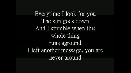 blink - 182 - Everytime I Look For You (lyrics) 