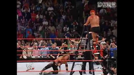 Raw 16/01/06 Ric Flair vs Edge [ T L C Match ] For [ Wwe Championship ]