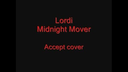 MIdnight mover-Lodi cover