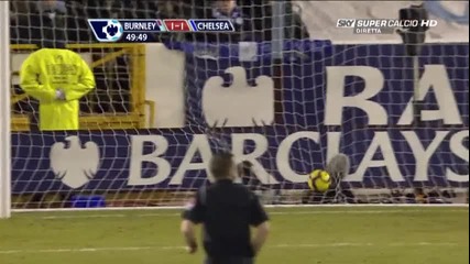 Burnley - Chelsea 1:1 - гол на Флетчър