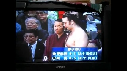 Осака 2010 - Калоян - Kotooshu vs Aran 
