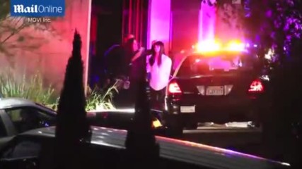 Selena Gomez Gets Arrested While Filming Her New Music Video In Los Angeles California 11.29.2015
