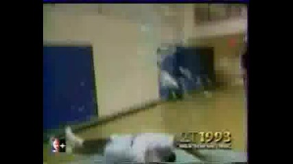 Shaq Break The Ring At Practise