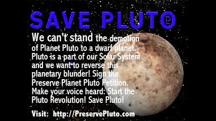 Help Save Pluto