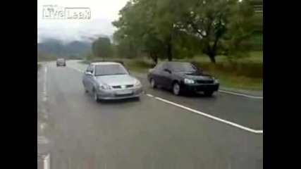 Състезание довело до катастрофа