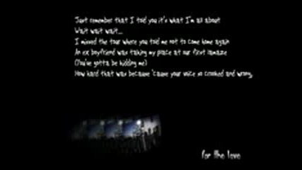 For the love - Blue October (lyrics)