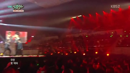 151127 B.a.p - Young, Wild & Free @ Music Bank
