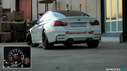 Bmw M4 F82 with Supersprint Valvetronic Exhaust