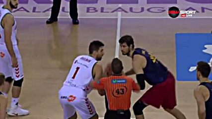 Барселона - Баскония 98:92, Лига Ендеса, 3-и кръг