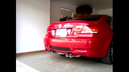 Музика!!e92 M3 Eisenmann Race Exhaust revving 