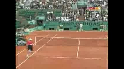 Roland Garos - Federer - Querrey - 5:4