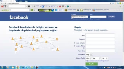 new video facebook login
