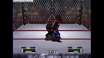 Wwf No Mercy Taka Michinoku Vs Matt Hardy Cage Match Part 2