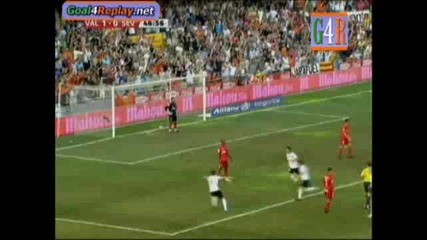 Valencia - Sevilla 1 - 0 (2 - 0,  30 8 2009)