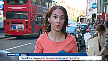 BREXIT: Решаваща седмица за Великобритания и Евросъюза