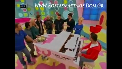 Kostas Martakis - Den Fevgo (live At kafes Me Tin Eleni 2009) 