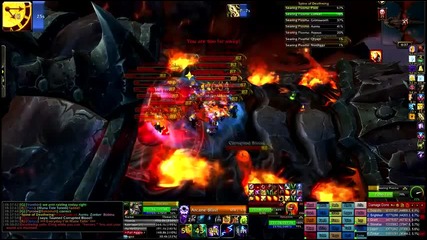 Wow Cataclysm - Blood Legion vs First Heroic Spine of Deathwing