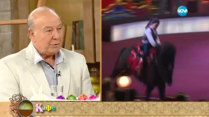 "На кафе" показва част от представлението на цирк "Балкански" (17.04.2017)