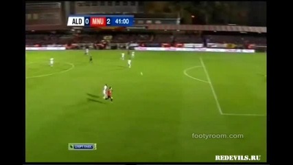 Гол и асистенция на Бербатов Aldershot 0-3 Manchester United