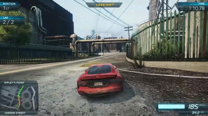 Need For Speed Most Wanted 2012 - Dodge S R T Viper G T S - Power Struggle