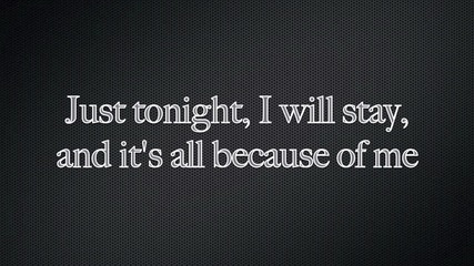 Just Tonight - The Pretty Reckless (with lyrics)