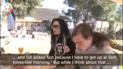 [08.26.2009] Tokio Hotel - Behind the Scenes of Automatic