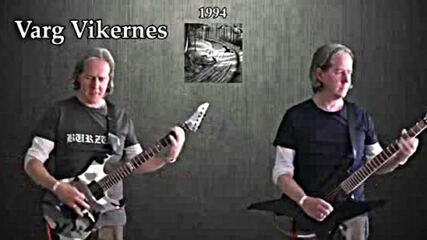Varg Vikernes Vs All (black Metal Guitar Riffs Battle)