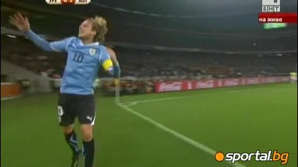 World Cup 2010 Уругвай - Холандия 1 : 1 След първите 45 мин. 