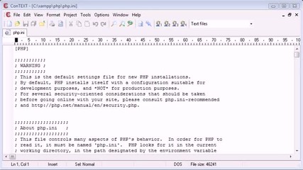 Beginner Php Tutorial - 7 - The php.ini File