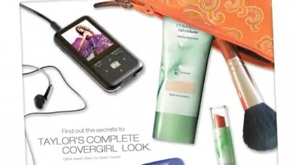 Taylor Swift в реклама на Cover Girl 