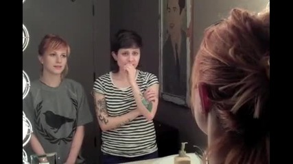 Hayley Williams and Tegan and Sara 