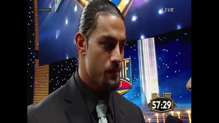 Roman Reigns Interview Hall of Fame 2014