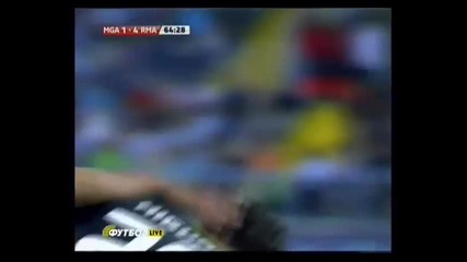 Втория гол на Игуаин! Малага 1:4 Реал Мадрид ( 16.10.2010 ) 