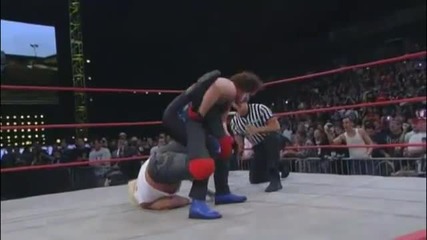 Scorpion Deathlock on Hulk Hogan