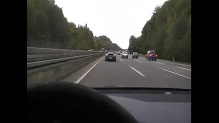 Audi Rs6 на магистралата 