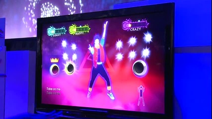E3 2011: Just Dance 3 - A-ha Take On Me Gameplay
