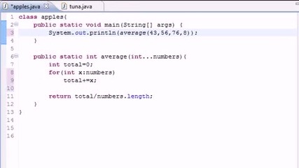 Java Programming Tutorial - 35 - Variable Length Arguments