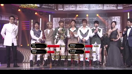 Beast wins Song of the Year! ~ 2011 K B S Music Festival