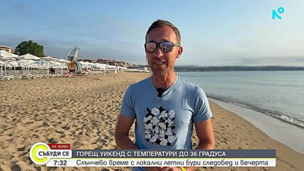 Предстои слънчев и горещ уикенд
